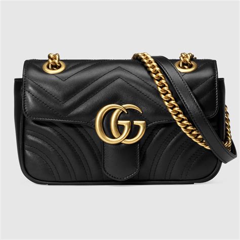 gucci gg mini chain bag|gucci shoulder tote bags.